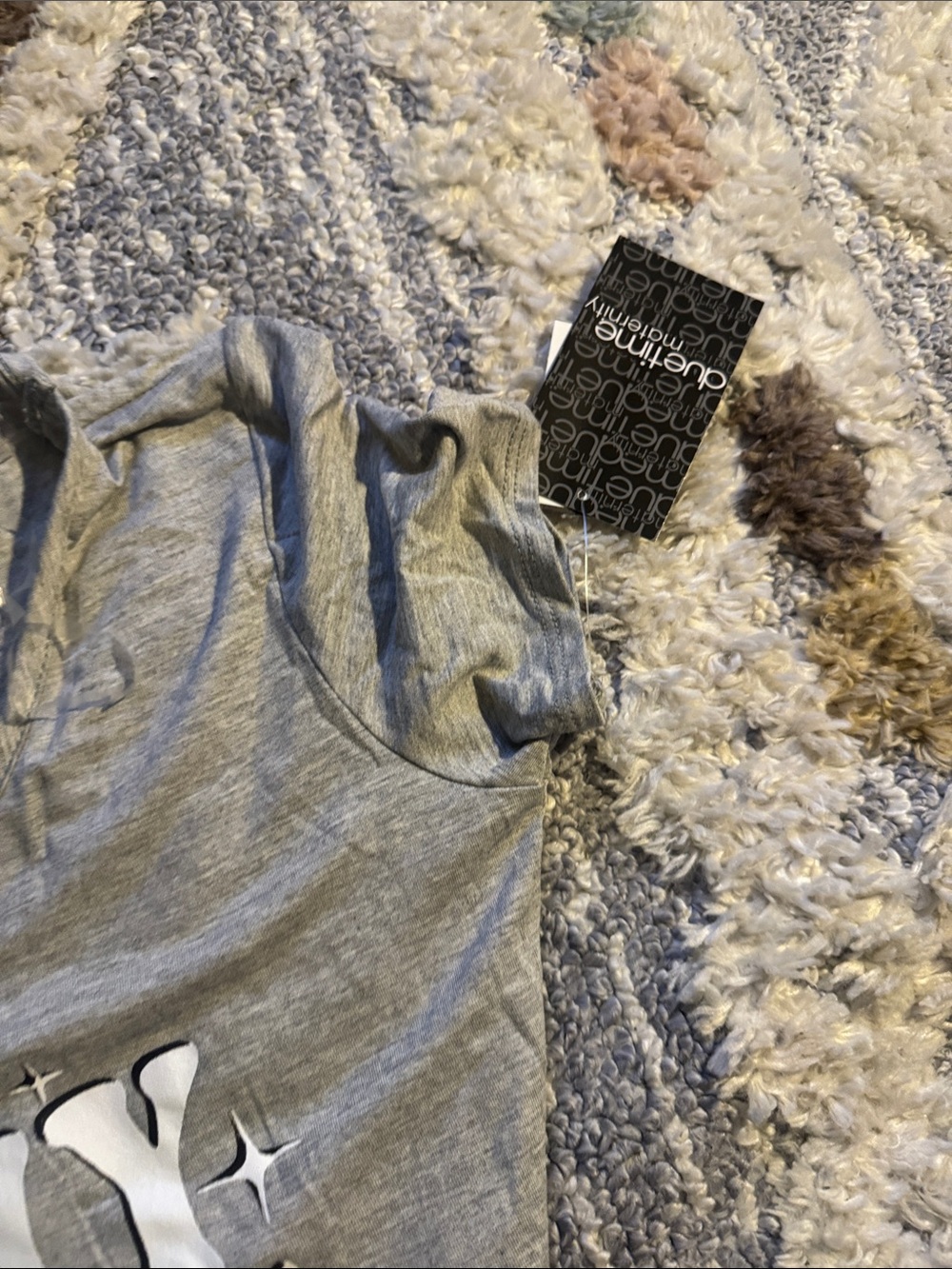 Due Time "In My Pregnant Era" Maternity Tee - Picture 4 of 5